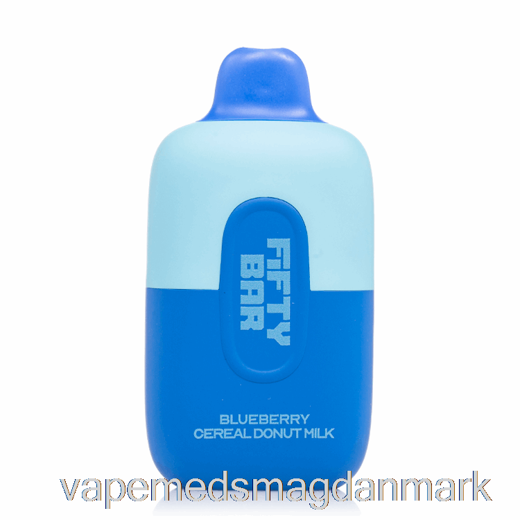 Engangs Vape Danmark Fifty Bar 6500 Engangs Blåbær Korn Donut Mælk